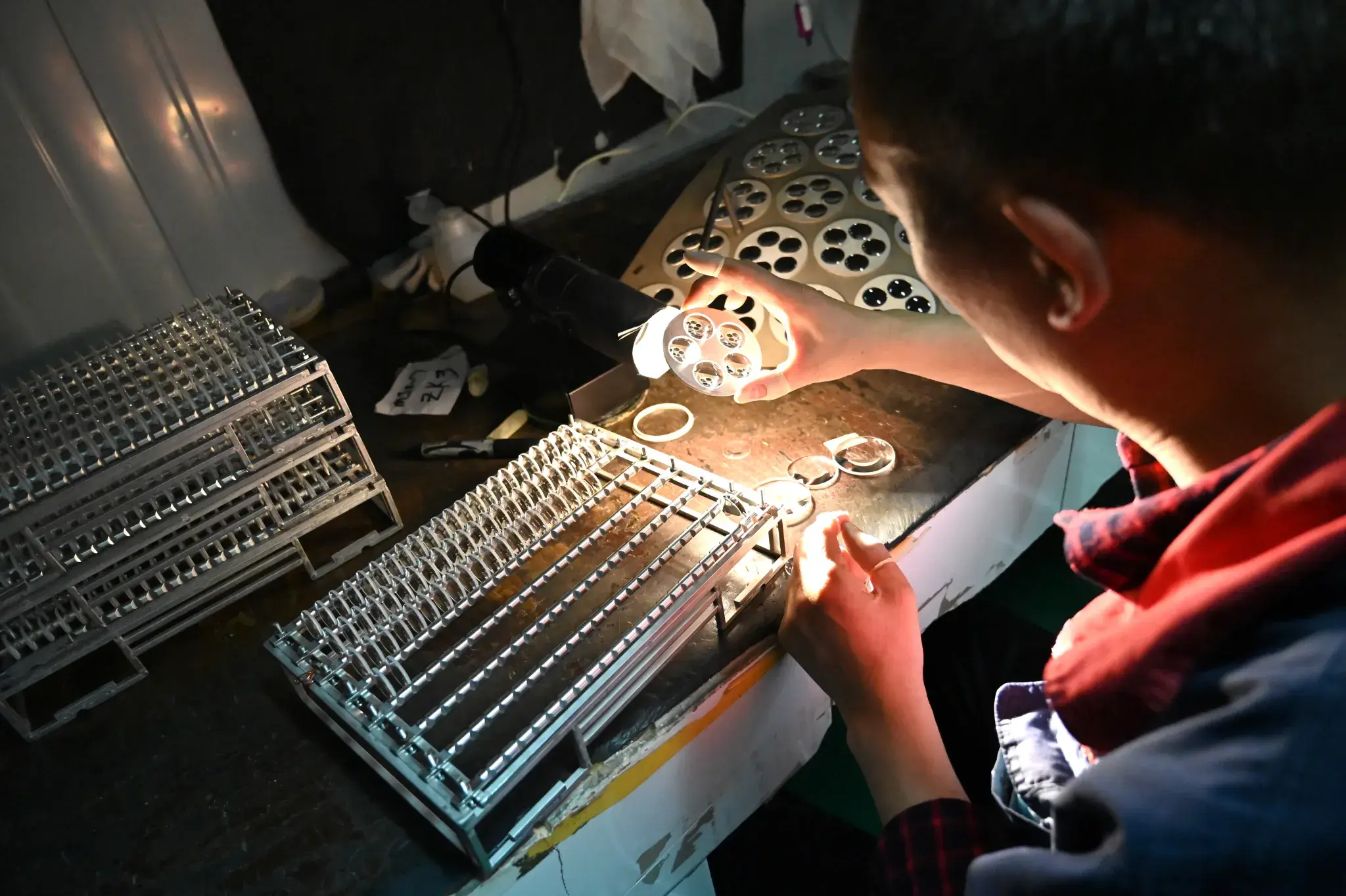 비녹의 제품 검사